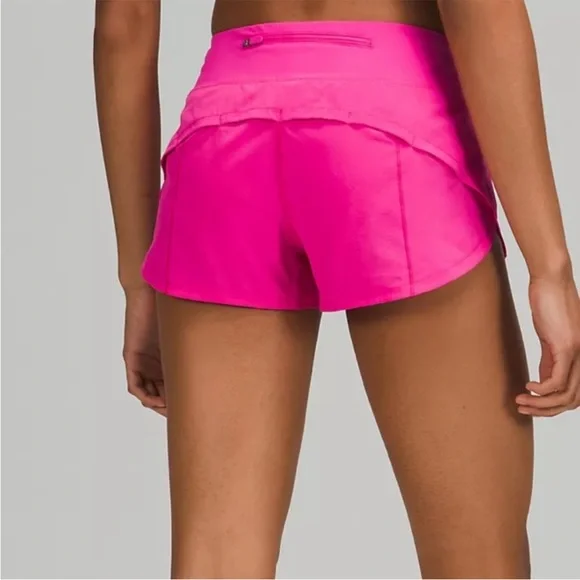Lululemon speed up 4” sonic pink rare hot pink - Picture 5 of 14